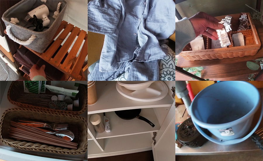 食器や調理器具、アメニティーも一通り揃っています