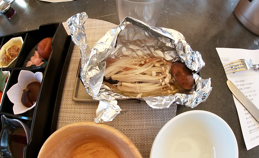 グランエレメント、朝食1