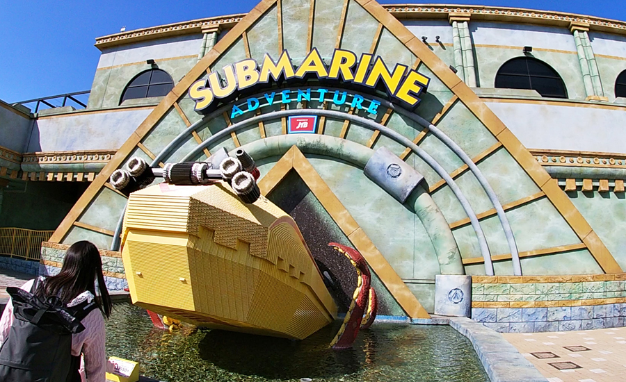 乗りたかった「サブマリン・アドベンチャー」はメンテナンス休業