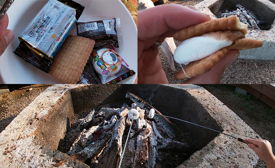 チェックインから夕食までで簡単なお菓子づくり体験も出来ます