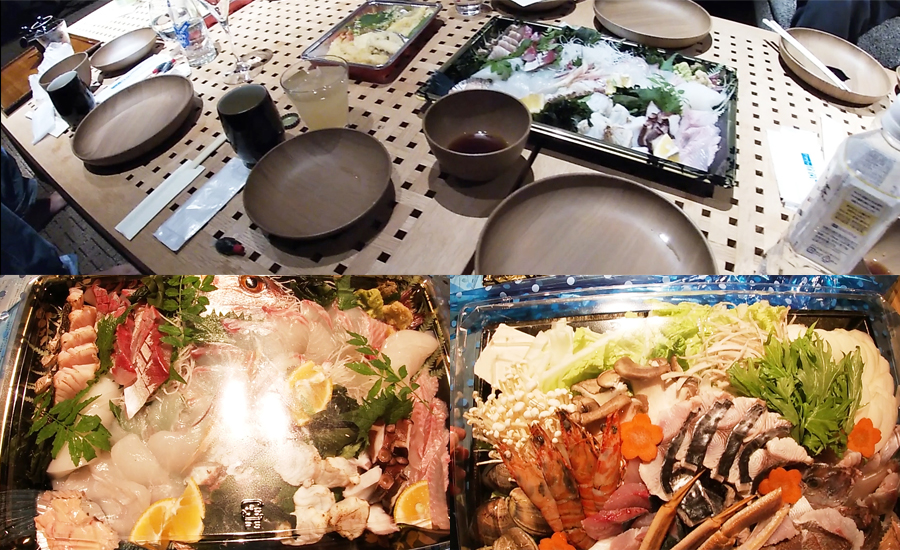 夕食は持ち込みで部屋で食べるのが断然おススメ