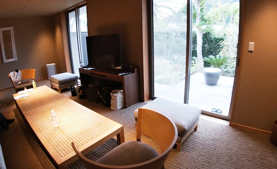 テラスもあるリビング