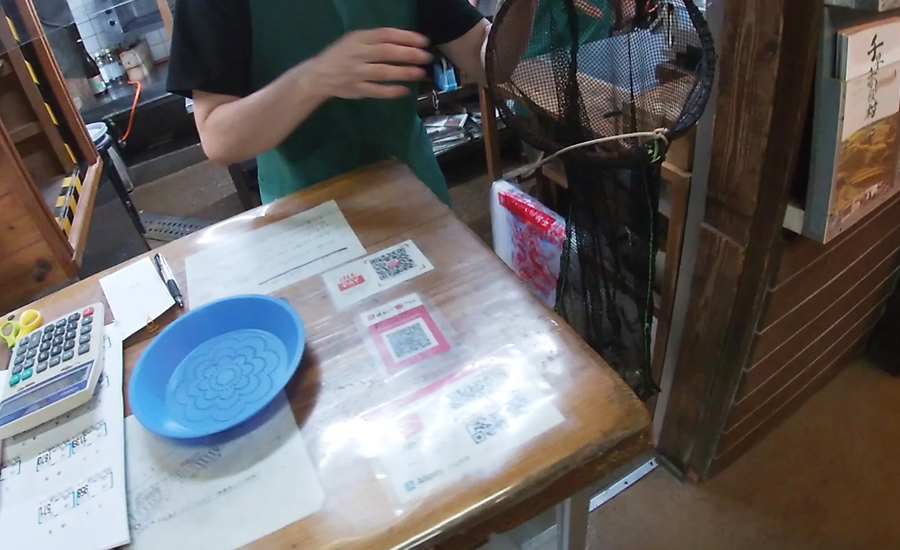 「目方釣り」は釣り終わったら重さによって料金が決定