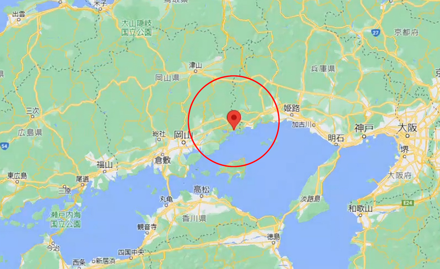 Villa-Stellaヴィラステラは兵庫県寄りの岡山県にあります