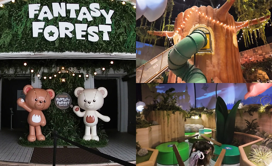 子供の室内遊びエリアの「ファンタジーフォレスト」