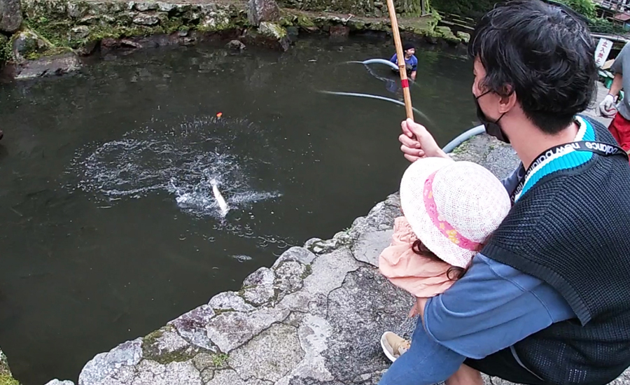幼児と楽しむなら断然「目方釣り」がおススメです