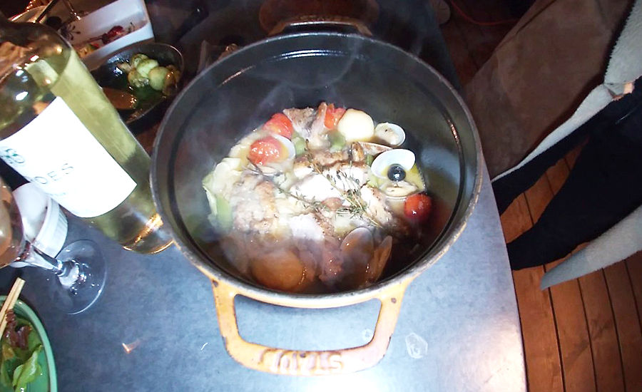 グランエレメント、夕食4