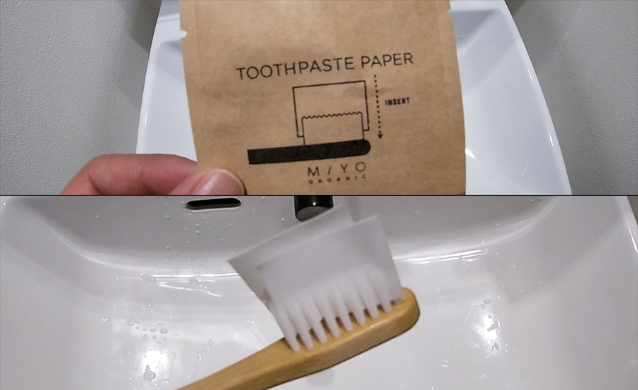 初めて使いましたが歯磨き粉がシート式のもので少量使うだけの場合、量がピッタリでした