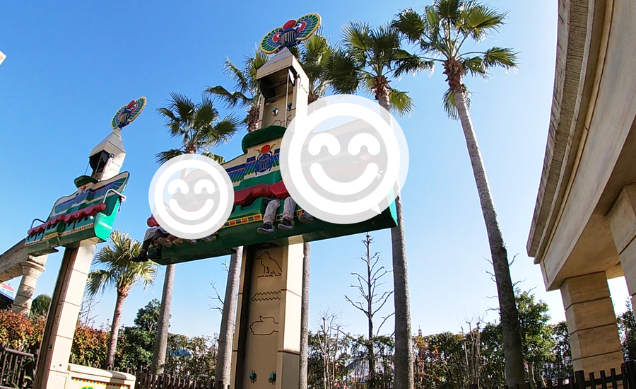 初めての乗り物系アトラクションにピッタリ「ビートル・バウンス」