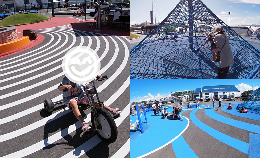 カフェやホテルを利用しなくても無料で遊べる公園『PARK-HULL』