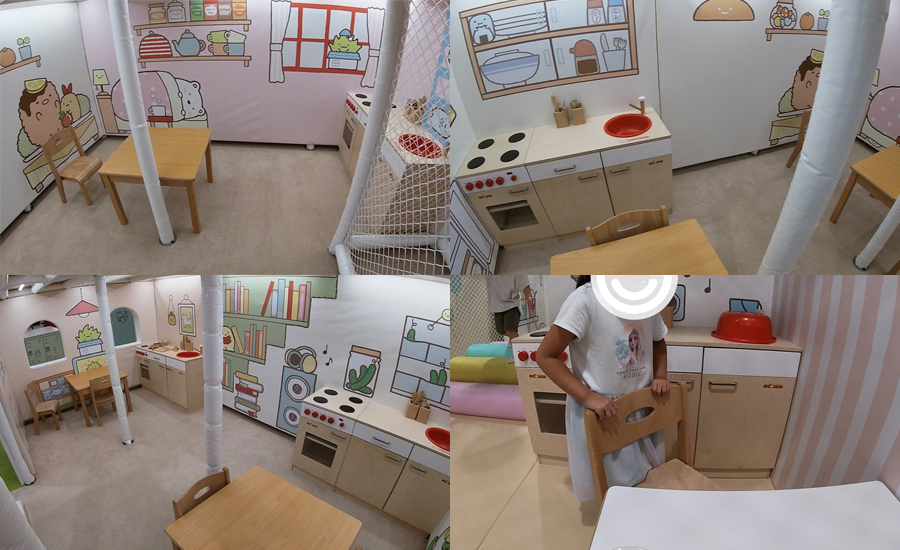 キッチンがたくさんあるので、混雑してても遊べそう