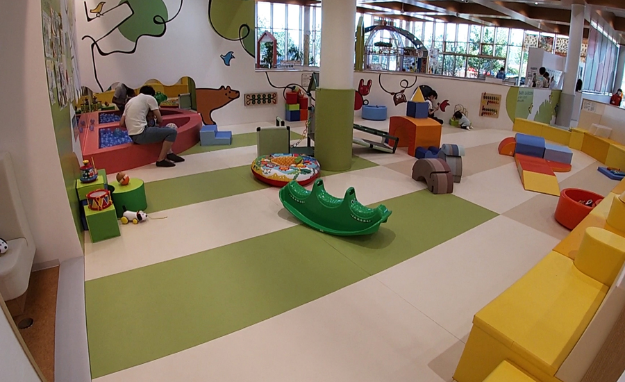 乳幼児用のエリアもあります