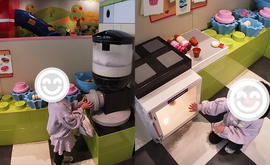 昨年は、あまり遊んでいなかった「レゴフレンズ」のエリアでも遊んでいました1