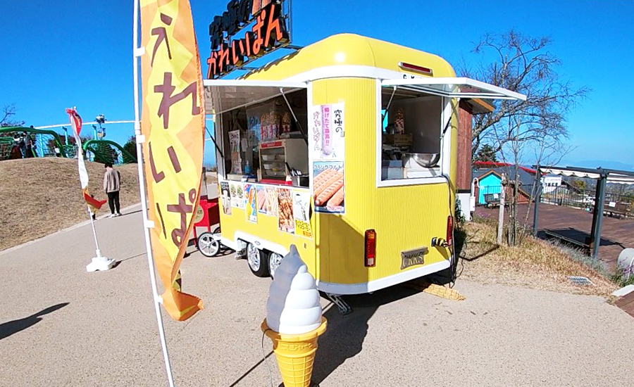 生駒山上遊園地ITADAKIの売店
