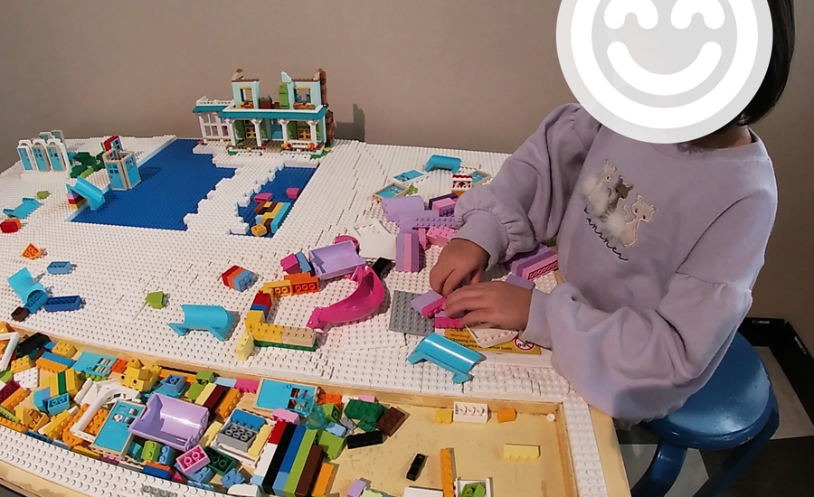 昨年は、あまり遊んでいなかった「レゴフレンズ」のエリアでも遊んでいました2