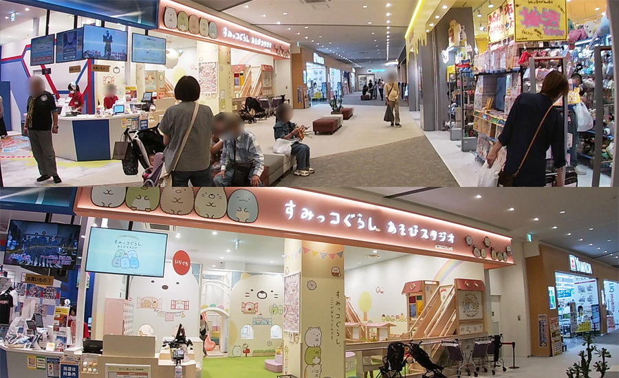 三井ショッピングパークららぽーと門真の中の3F