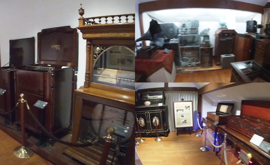 3階はオルゴールの博物館になっています