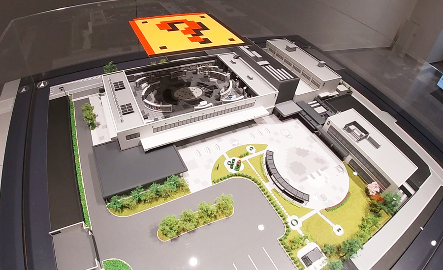 ニンテンドーミュージアムのリアルな模型