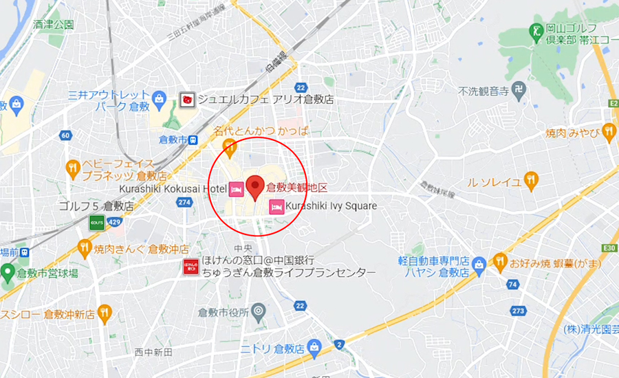 倉敷市の美観地区とは？