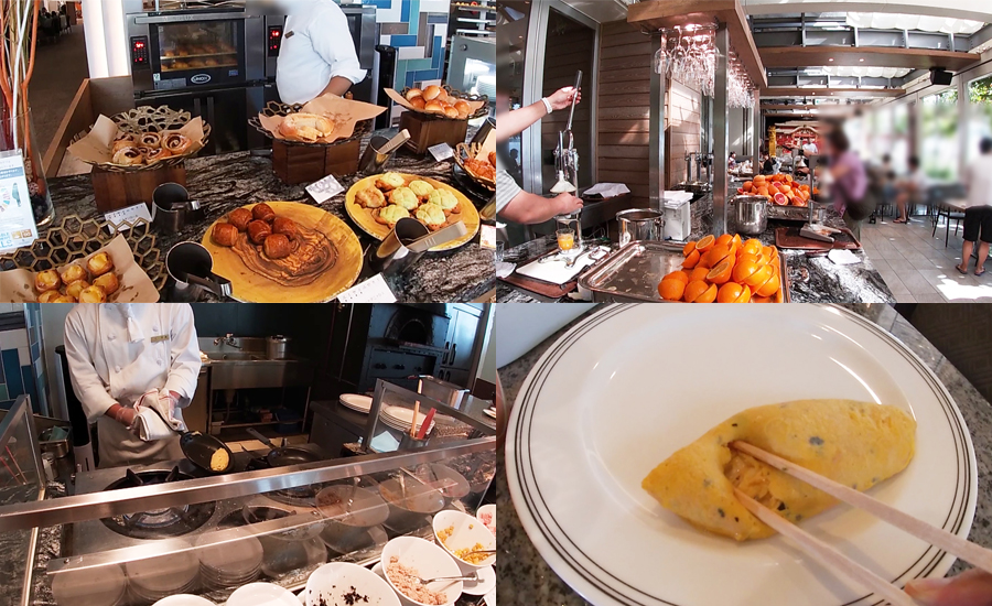 セイルフィッシュカフェの朝食ビュッフェ2