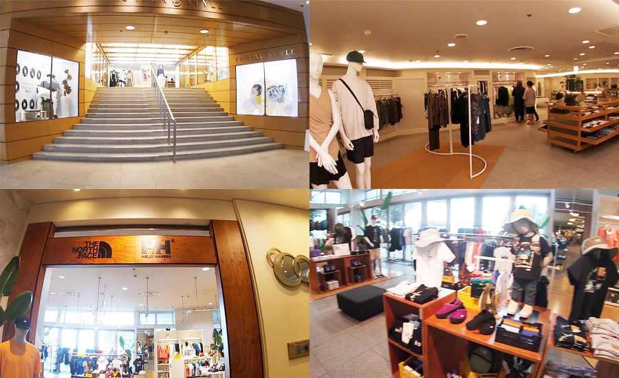 グッズショップなども充実