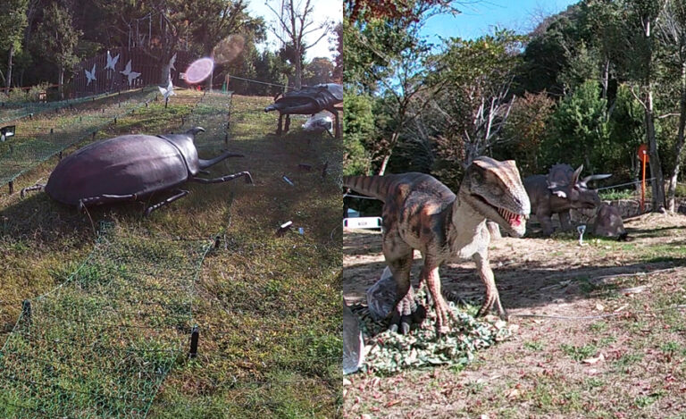 途中にある恐竜エリアはよくわからないｗ-768x469