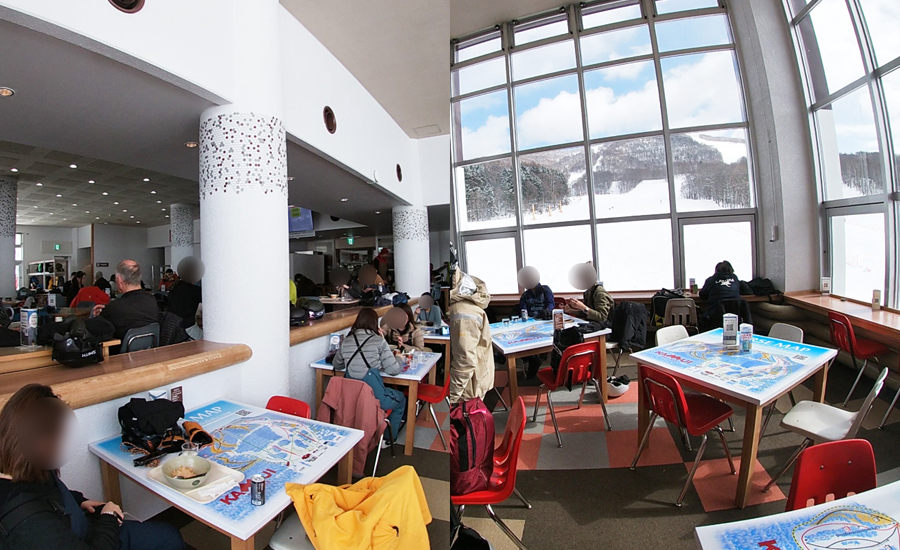 席数も多く、天井も高いので開放感がありました