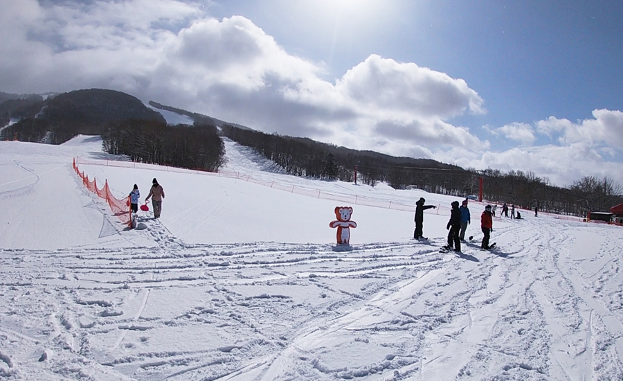 センターハウスの目の前にちびっこエリアがあります