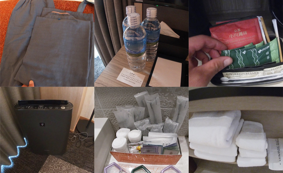 客室のアメニティー