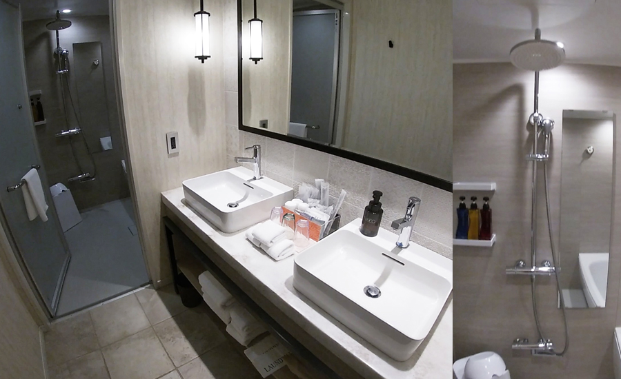 洗面台やお風呂、トイレも広々